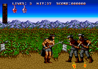 Sword of Sodan (USA, Europe) In game screenshot
